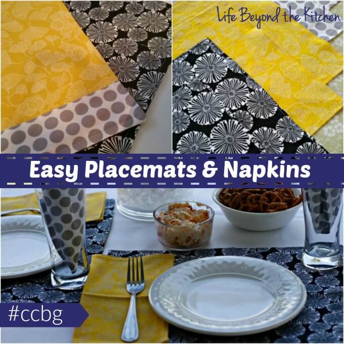 Easy Placemats and Napkins