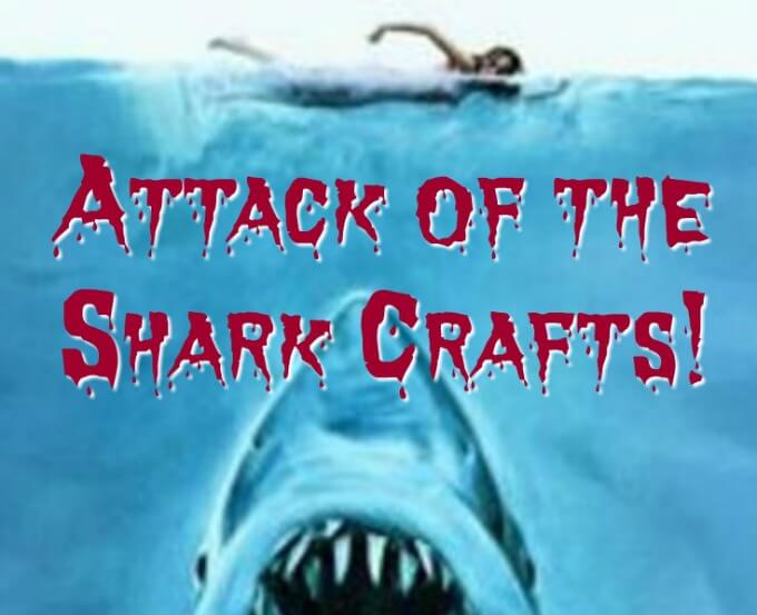 Attack of the Shark Crafts {Movie Monday}