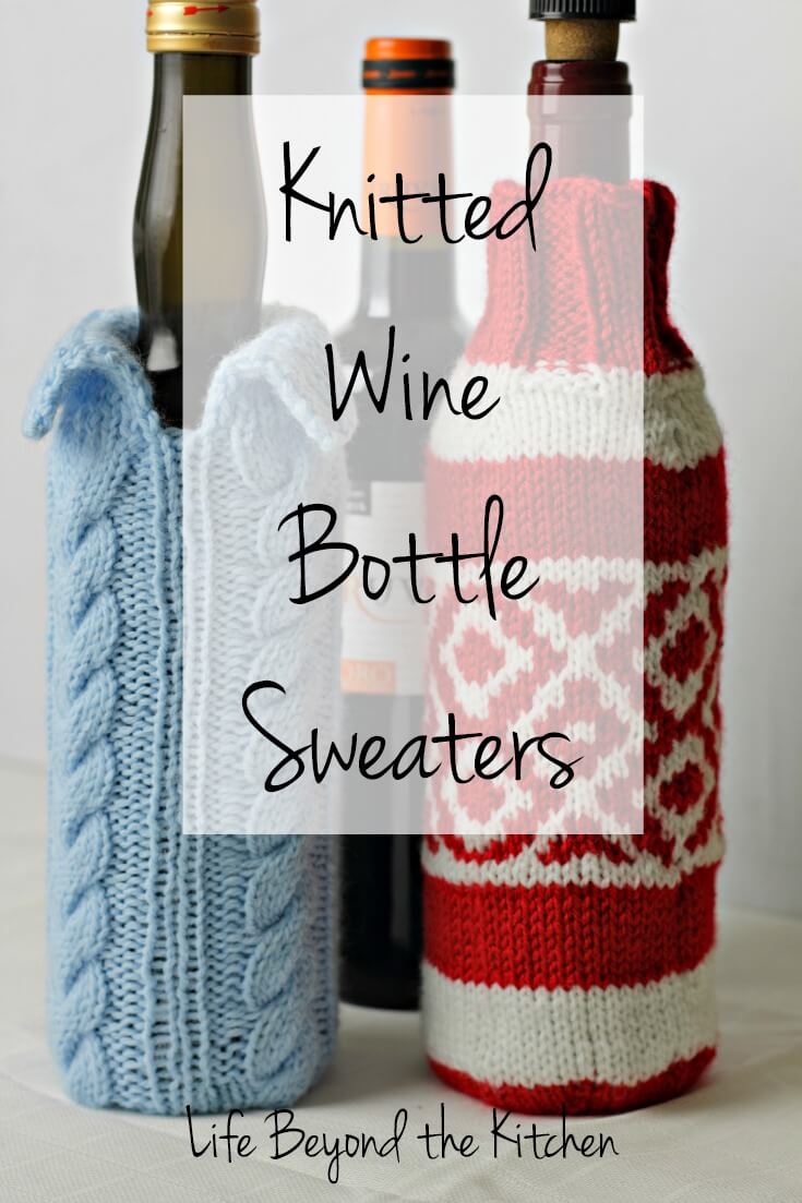 Wine Bottle Sweaters To Knit