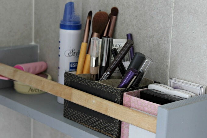 Washi Tape Boxes for Cosmetics Storage ~ Creative Craft Bloggers Challenge ~ Life Beyond the Kitchen