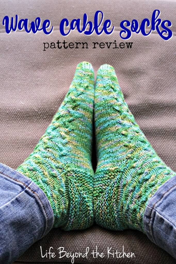 Wave Cable Sock Pattern Review