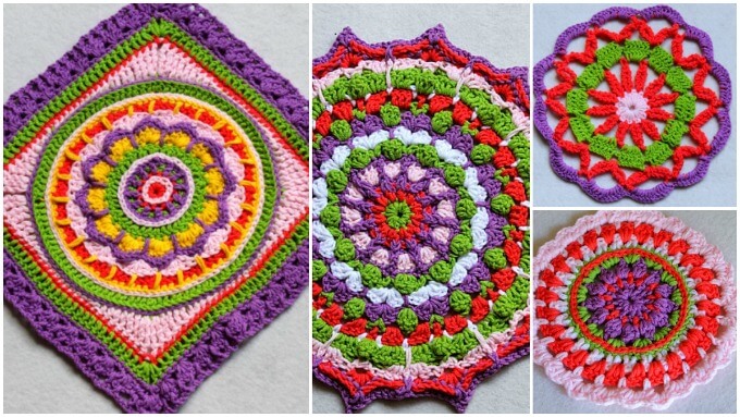 From My Stash to Crocheted Mandalas