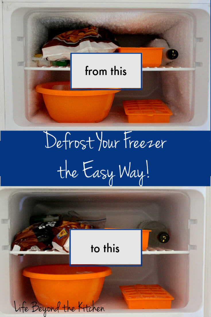 Defrost Your Freezer The Easy Way! ~ Life Beyond the Kitchen