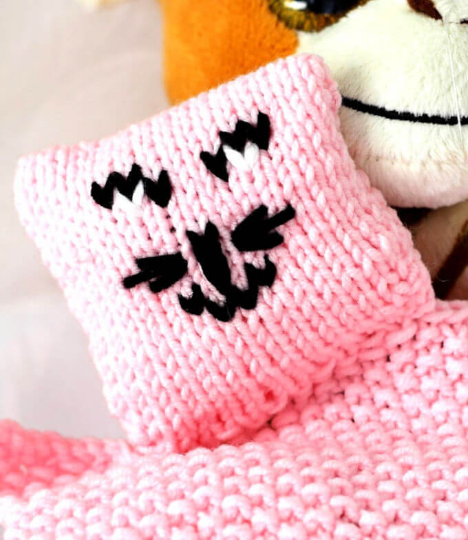 A Lovey to Knit for Baby ~ Life Beyond the Kitchen