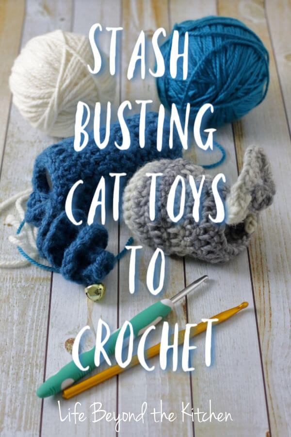 Stash Busting Crochet Cat Toys