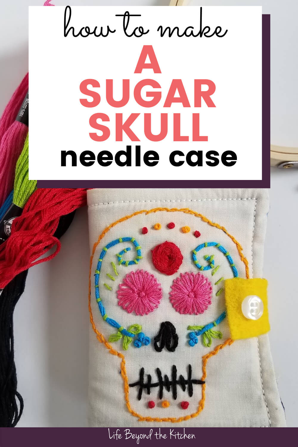 How to Make an Embroidered Needle Case