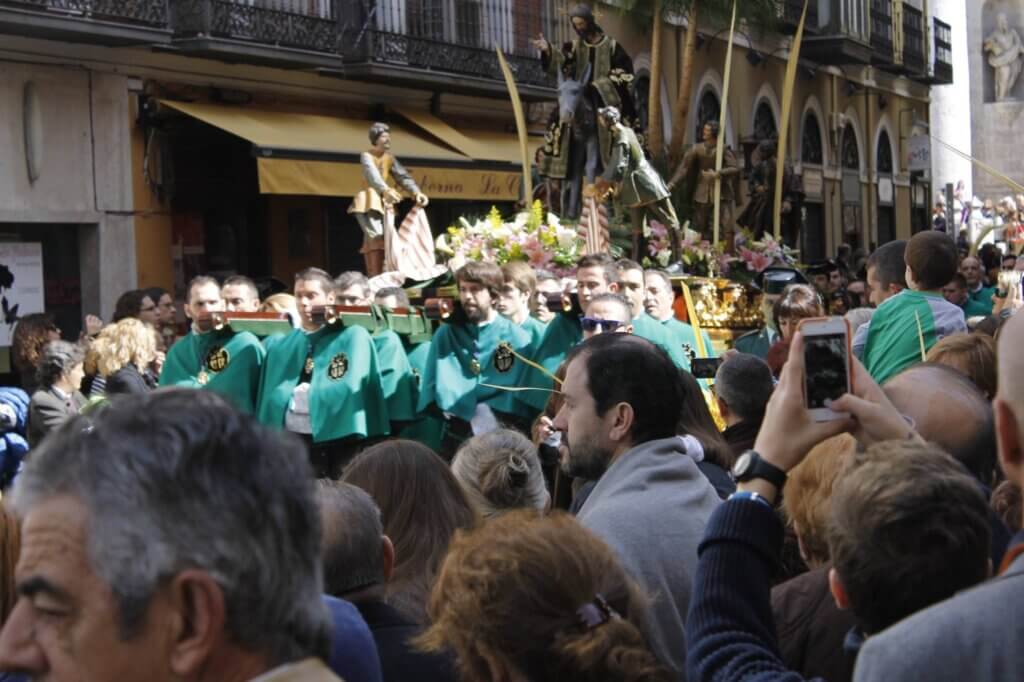 procession of the palms, Valladolid Spain 2015
