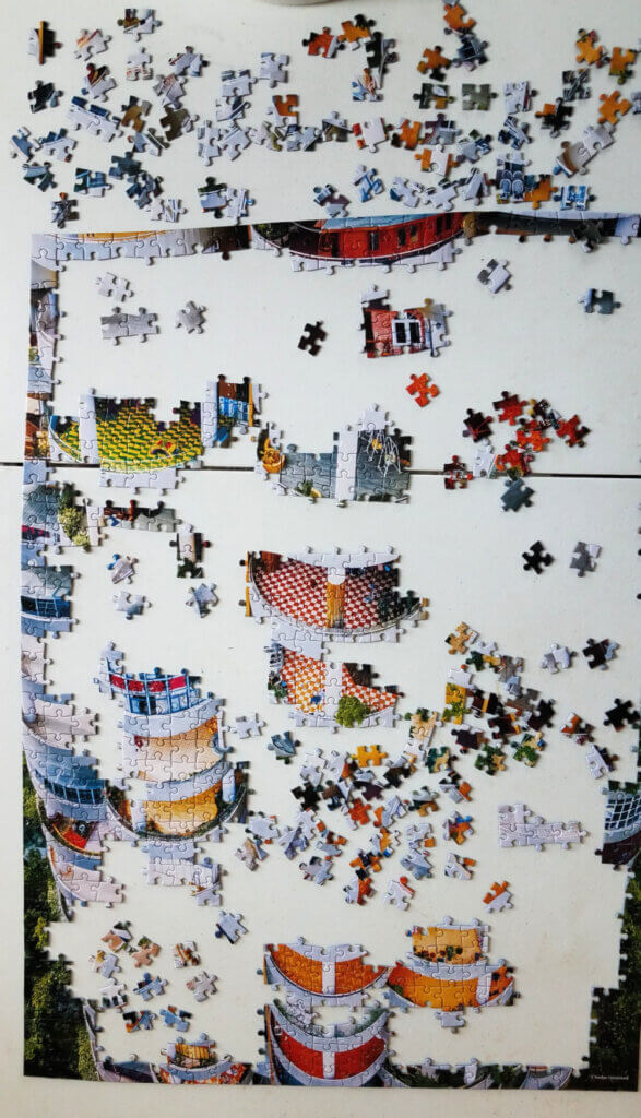 patterns within a larger puzzle
