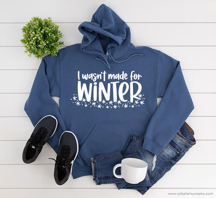 free I wasn't made for winter SVG file