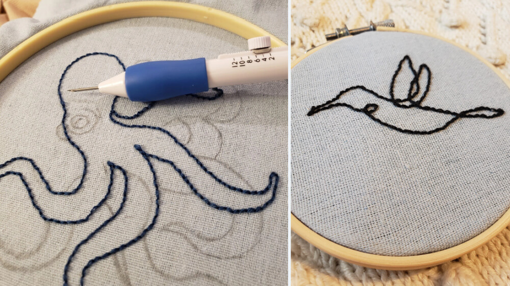 Lucky Bag, Embroidery Challenge